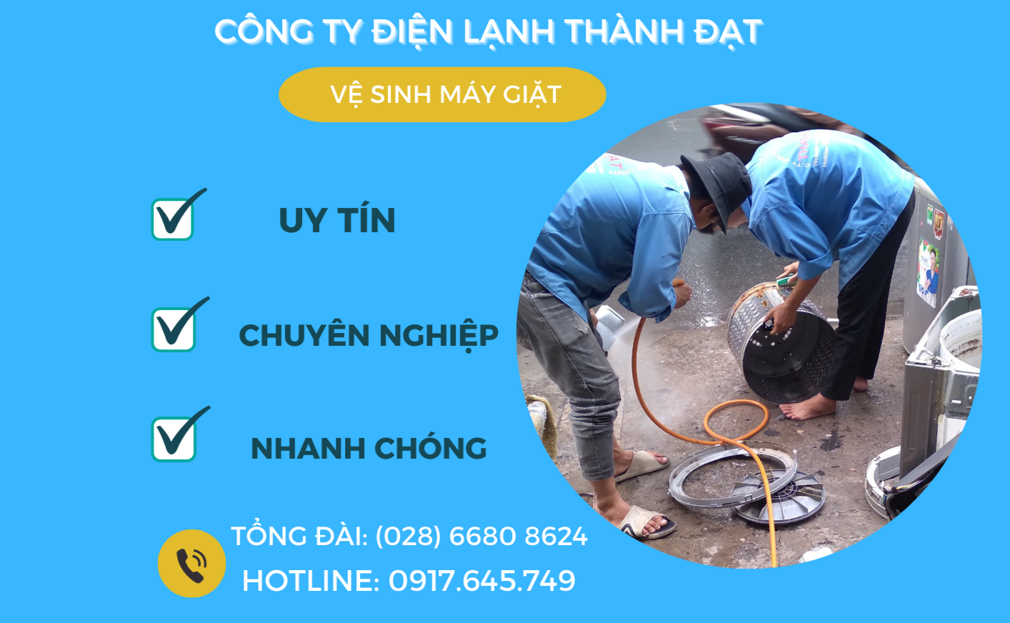 Vệ sinh Máy Giặt Quận 2