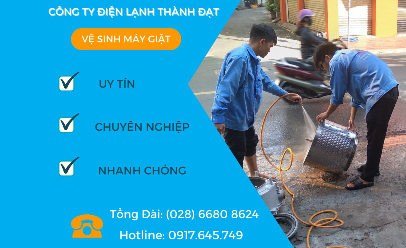 vệ sinh máy giặt