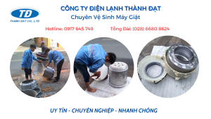 Vệ sinh máy giặt tại Thosuadienlanh.vn