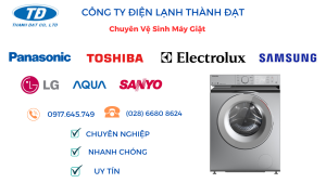 vệ sinh máy giặt