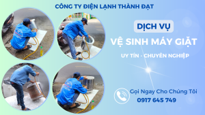 vệ sinh máy giặt