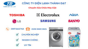 sửa máy giặt các hãng