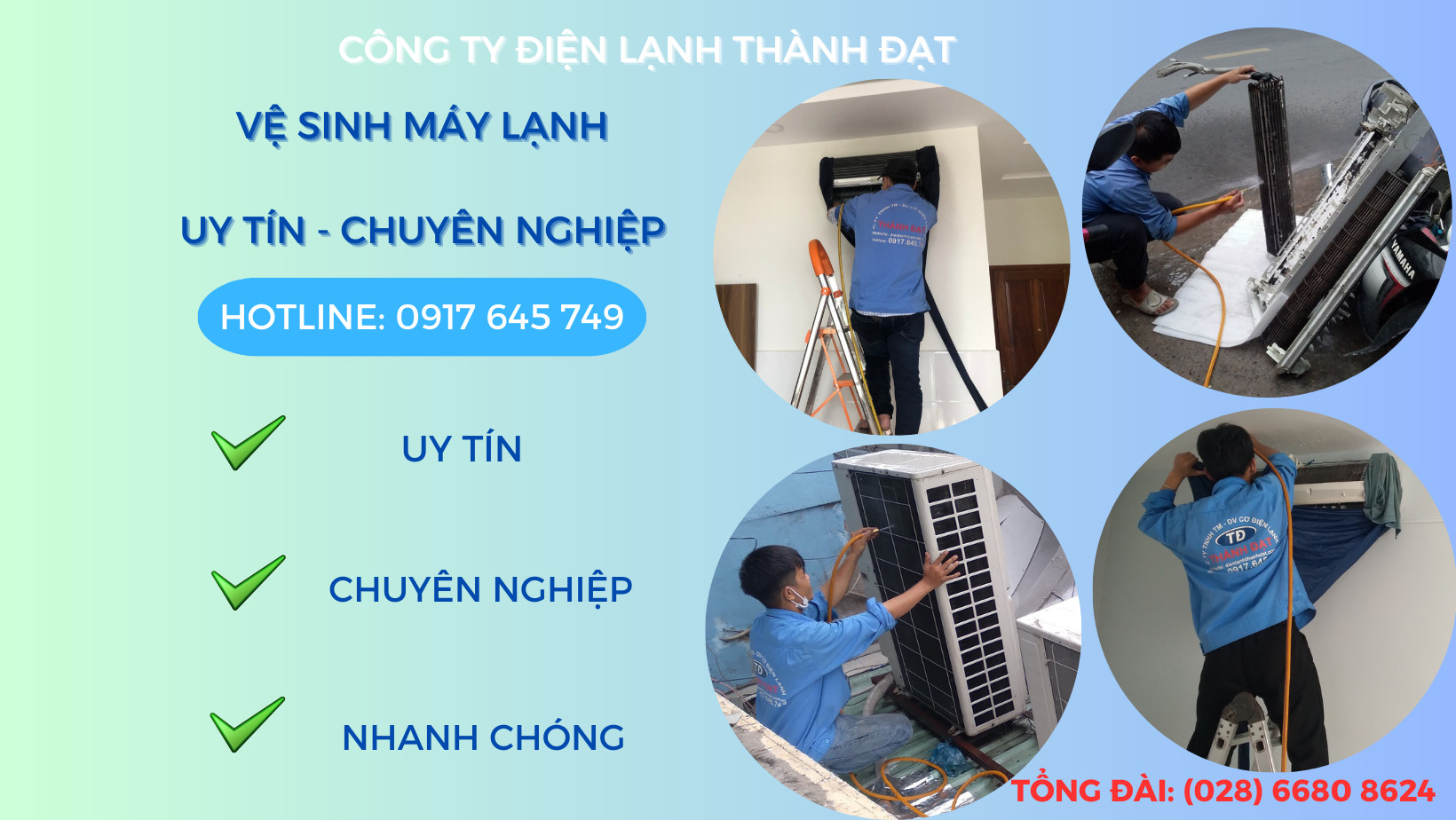 Dịch vụ vệ sinh máy lạnh