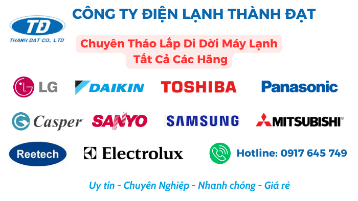 tháo lắp di dời máy lạnh