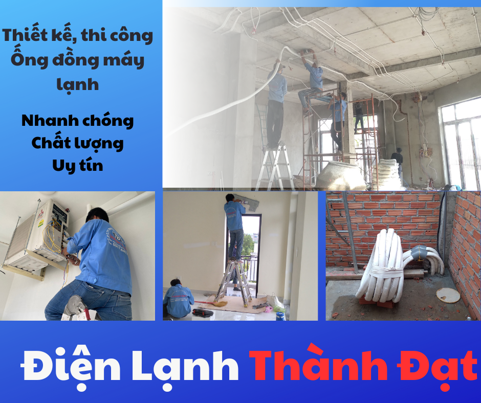 Thi Công Ống Đồng Máy Lạnh Quận Tân Phú