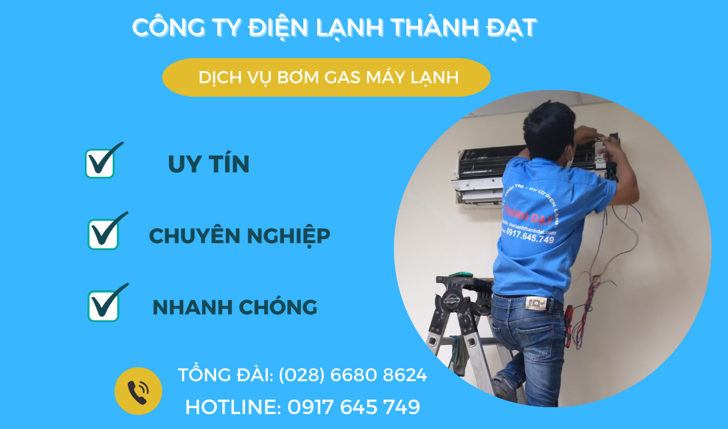 Sửa Máy Lạnh Quận Tân Phú