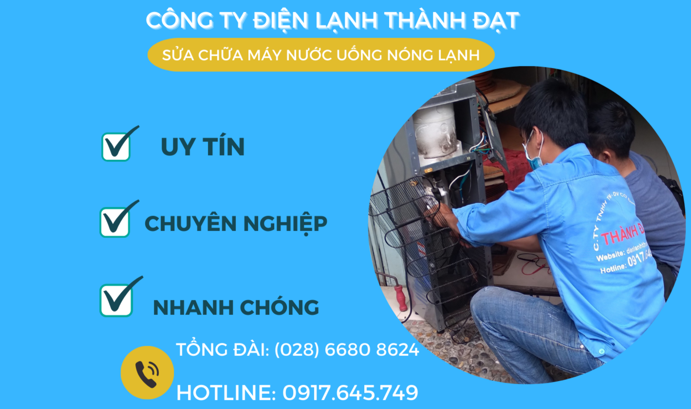 Sửa Máy Nước Uống Nóng Lạnh Quận Tân Phú