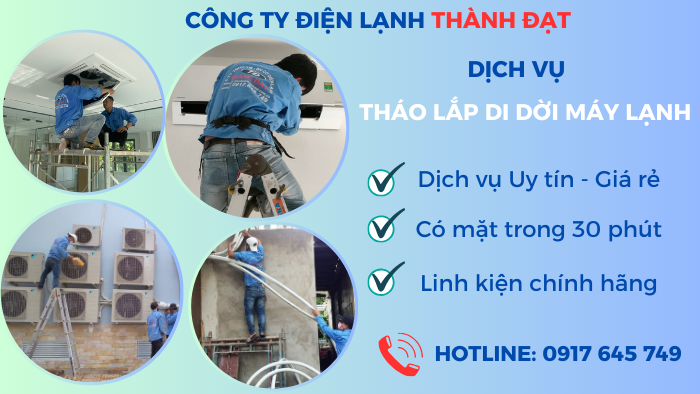 Tháo lắp di dời máy lạnh