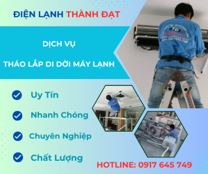 tháo lắp di dời máy lạnh