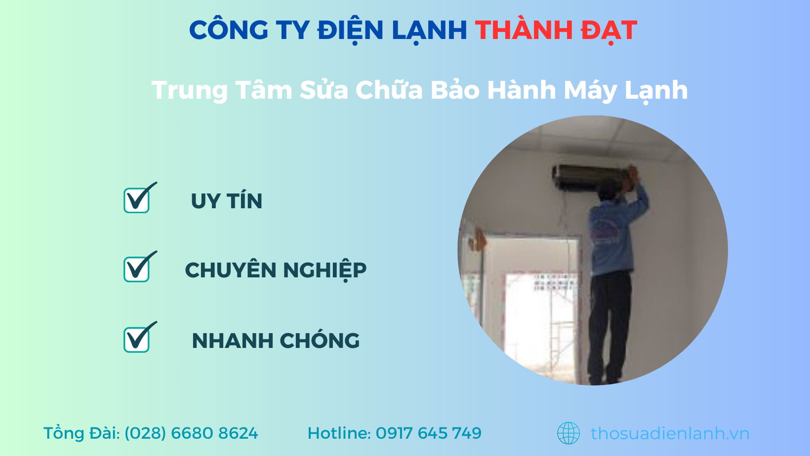 Trung Tâm Sửa Chữa Bảo Hành Máy Lạnh Hãng Sharp Quận Thủ Đức