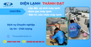 Dịch vụ bơm gas máy lạnh