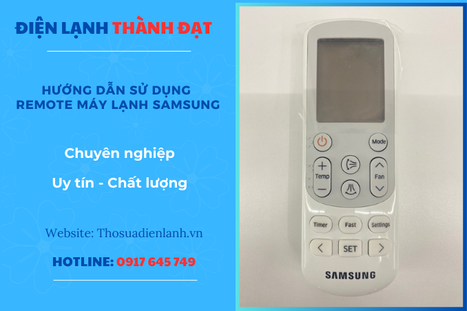 Hướng Dẫn Sử Dụng Remote Máy Lạnh Samsung