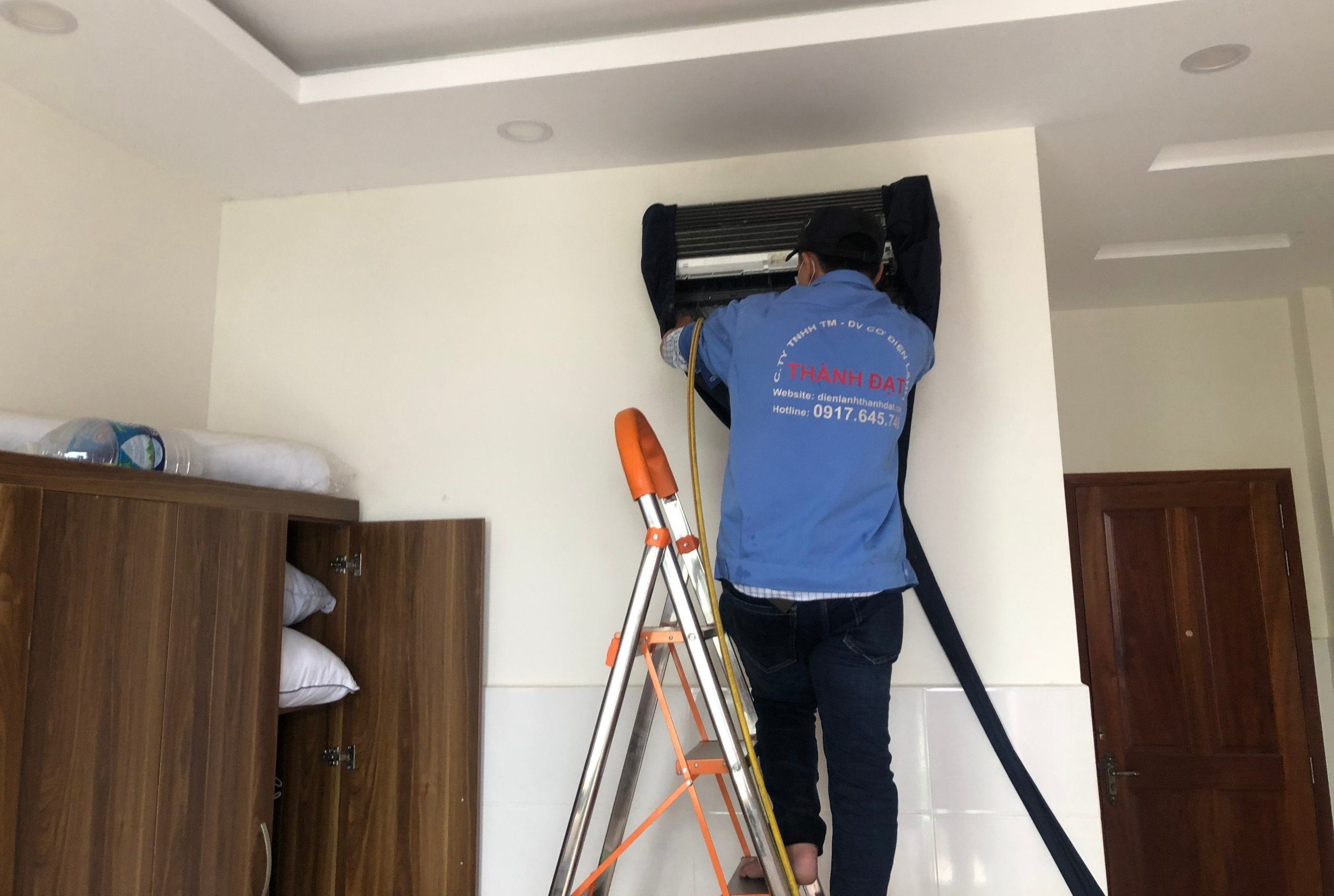 Dịch vụ vệ sinh máy lạnh phường Bàn Cờ, phường Xuân Hòa, phường Nhiêu Lộc