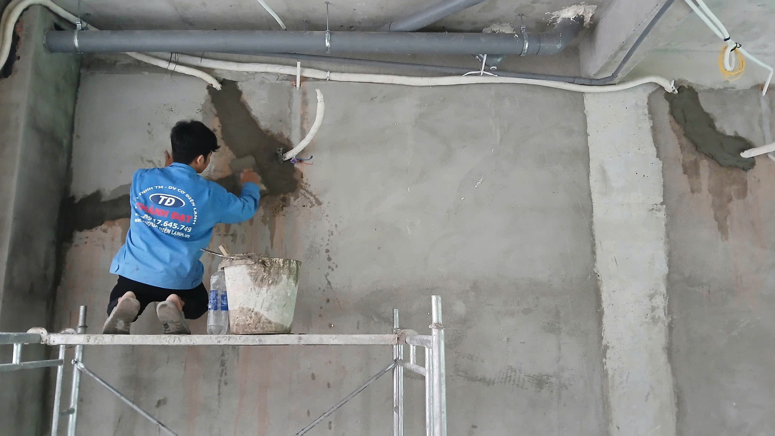 Thi Công Ống Đồng Máy Lạnh Tại Nhà Bè