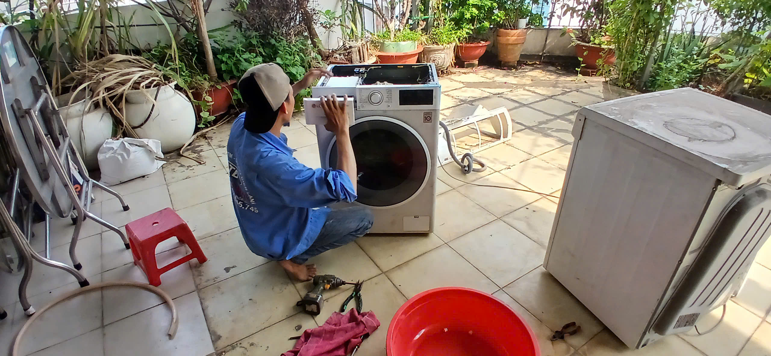 Máy giặt LG báo lỗi FE – Nguyên nhân và cách khắc phục