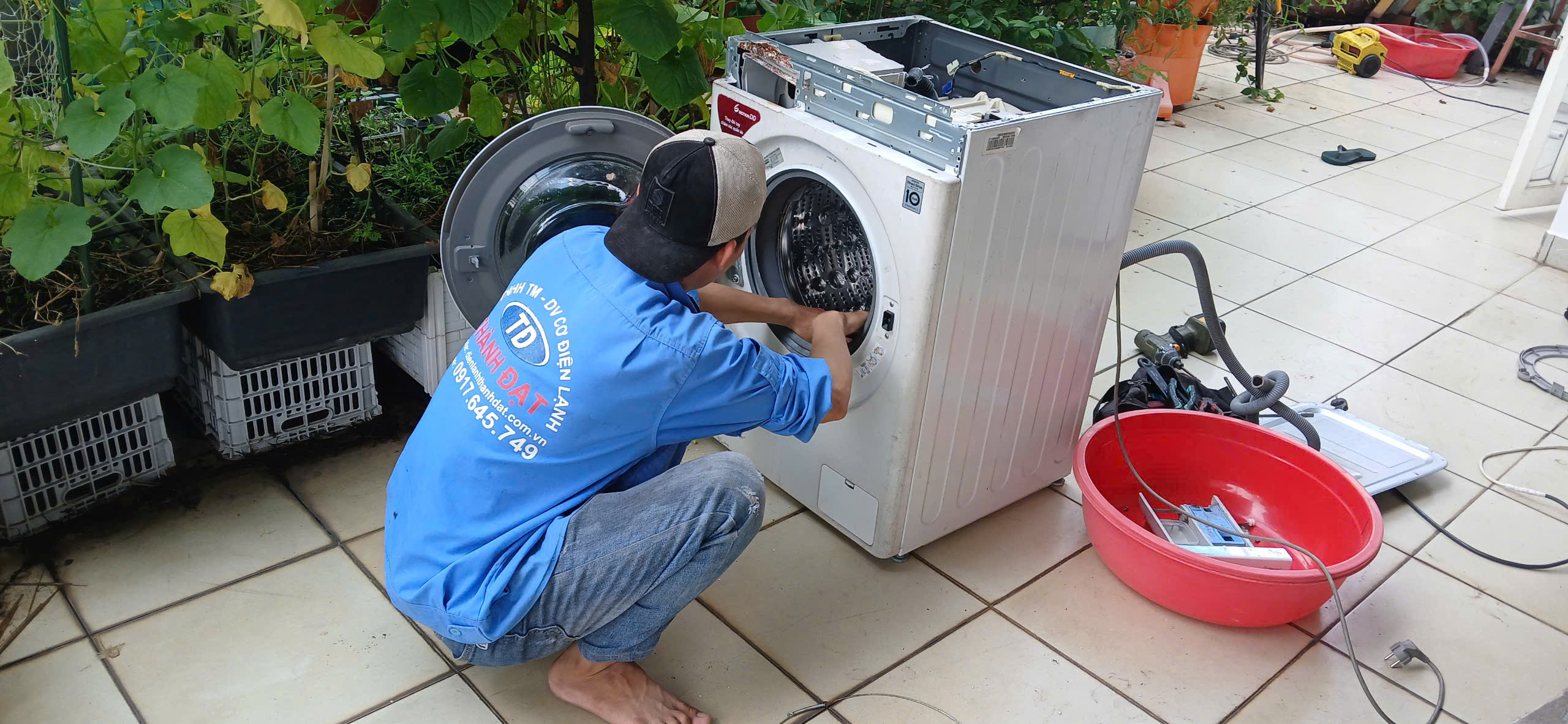 Máy giặt LG báo lỗi UE – Nguyên nhân và cách khắc phục