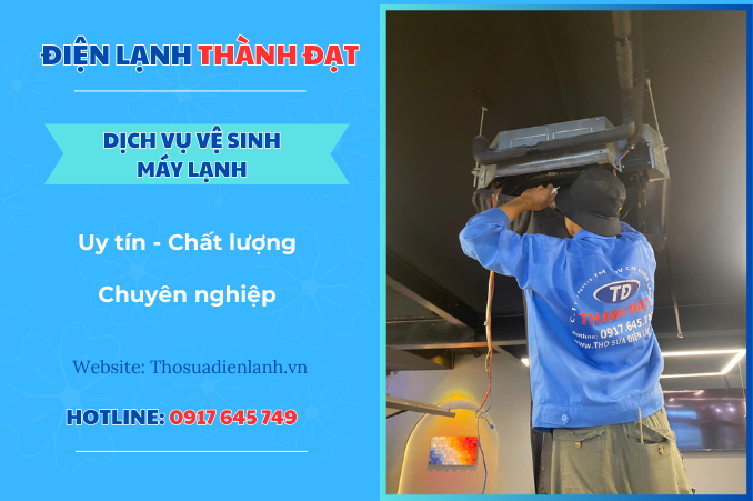Dịch vụ vệ sinh máy lạnh phường Gia Định, phường Bình Thạnh, phường Bình Lợi Trung, phường Bình Qưới
