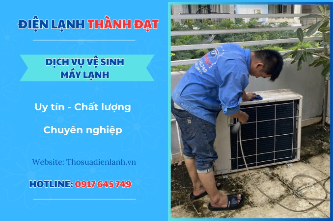 Dịch vụ vệ sinh máy lạnh phường Hiệp Bình, phường Thủ Đức, phường Tam Bình, phường Linh Xuân